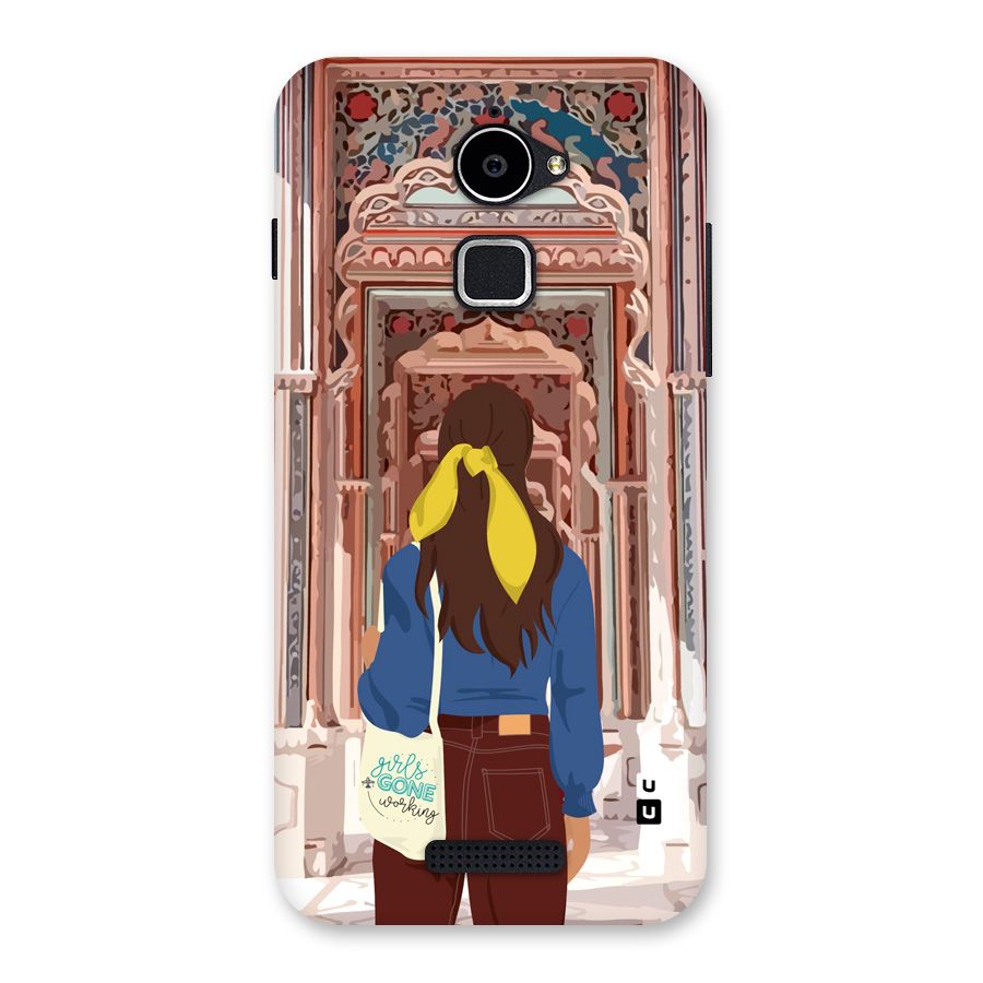 wonderful Girl Back Case for Coolpad Note 3 Lite