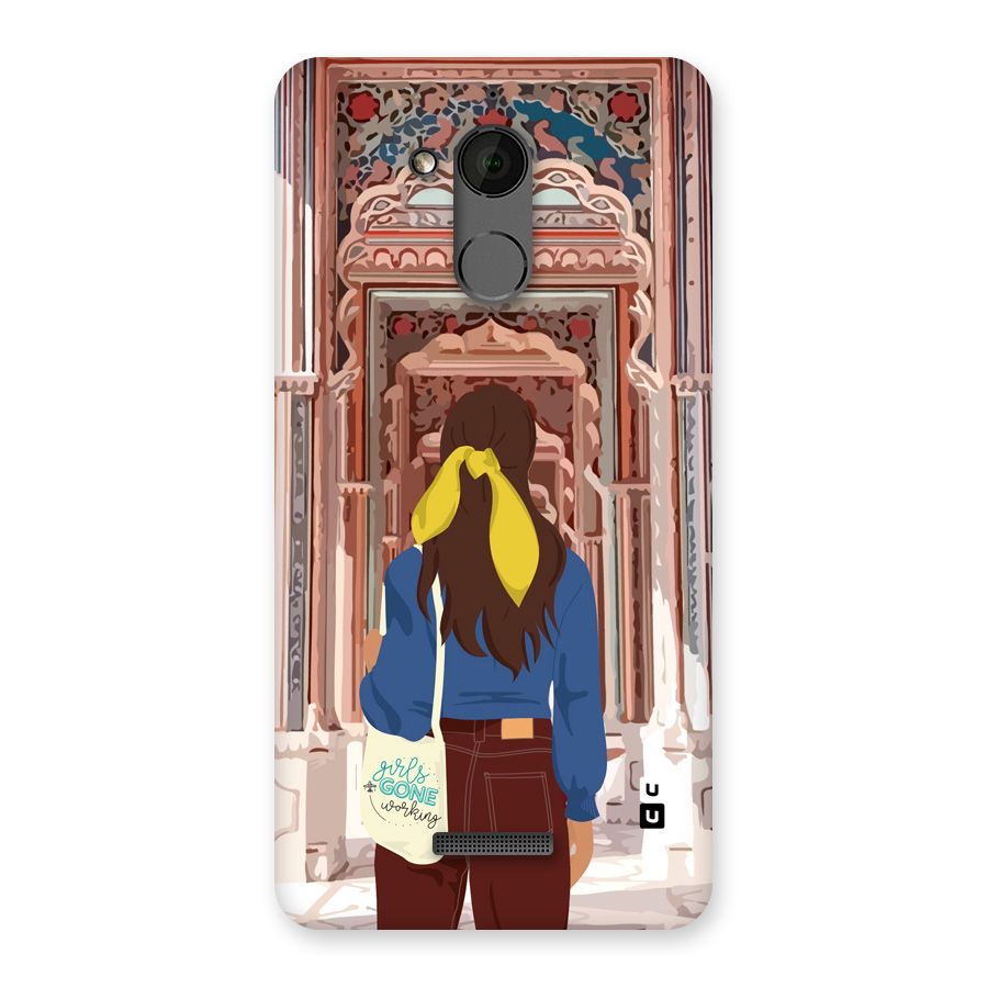 wonderful Girl Back Case for Coolpad Note 5