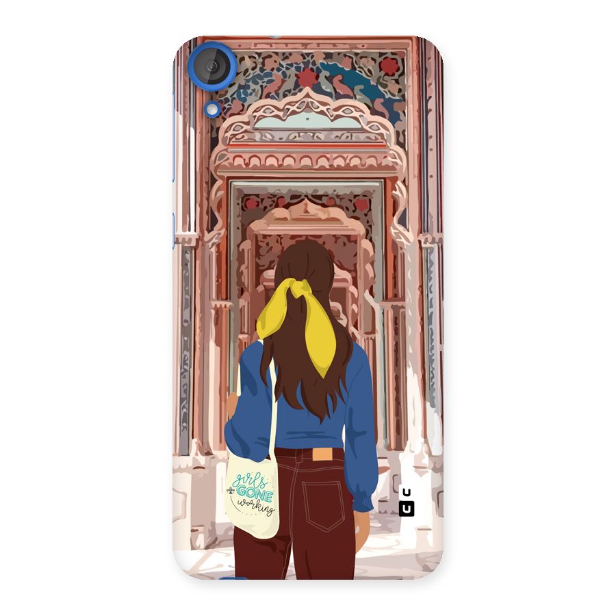 wonderful Girl Back Case for Desire 820
