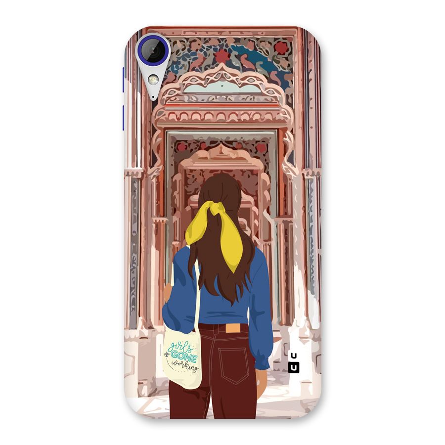 wonderful Girl Back Case for Desire 830