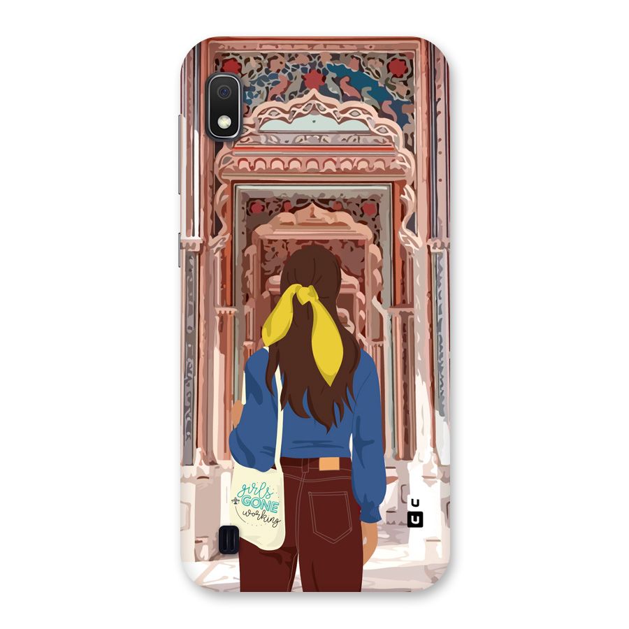 wonderful Girl Back Case for Galaxy A10