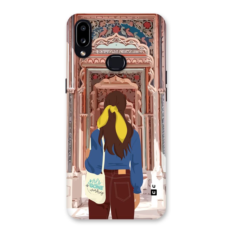 wonderful Girl Back Case for Galaxy A10s