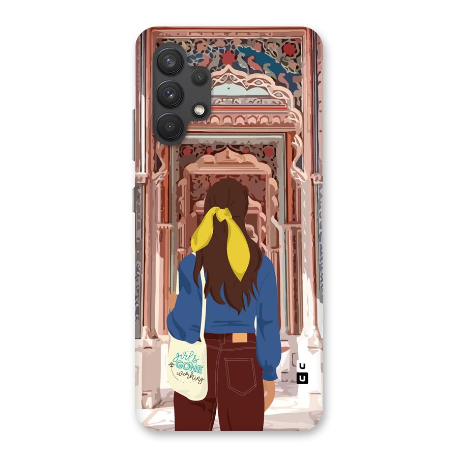 wonderful Girl Back Case for Galaxy A32
