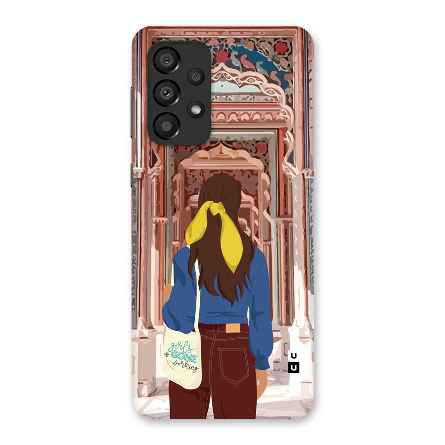 wonderful Girl Back Case for Galaxy A33 5G