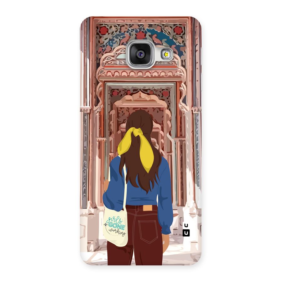 wonderful Girl Back Case for Galaxy A3 (2016)