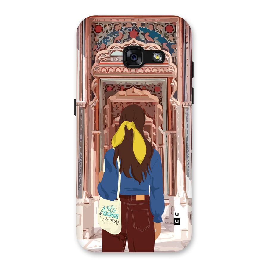 wonderful Girl Back Case for Galaxy A3 (2017)