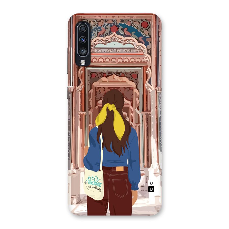wonderful Girl Back Case for Galaxy A70