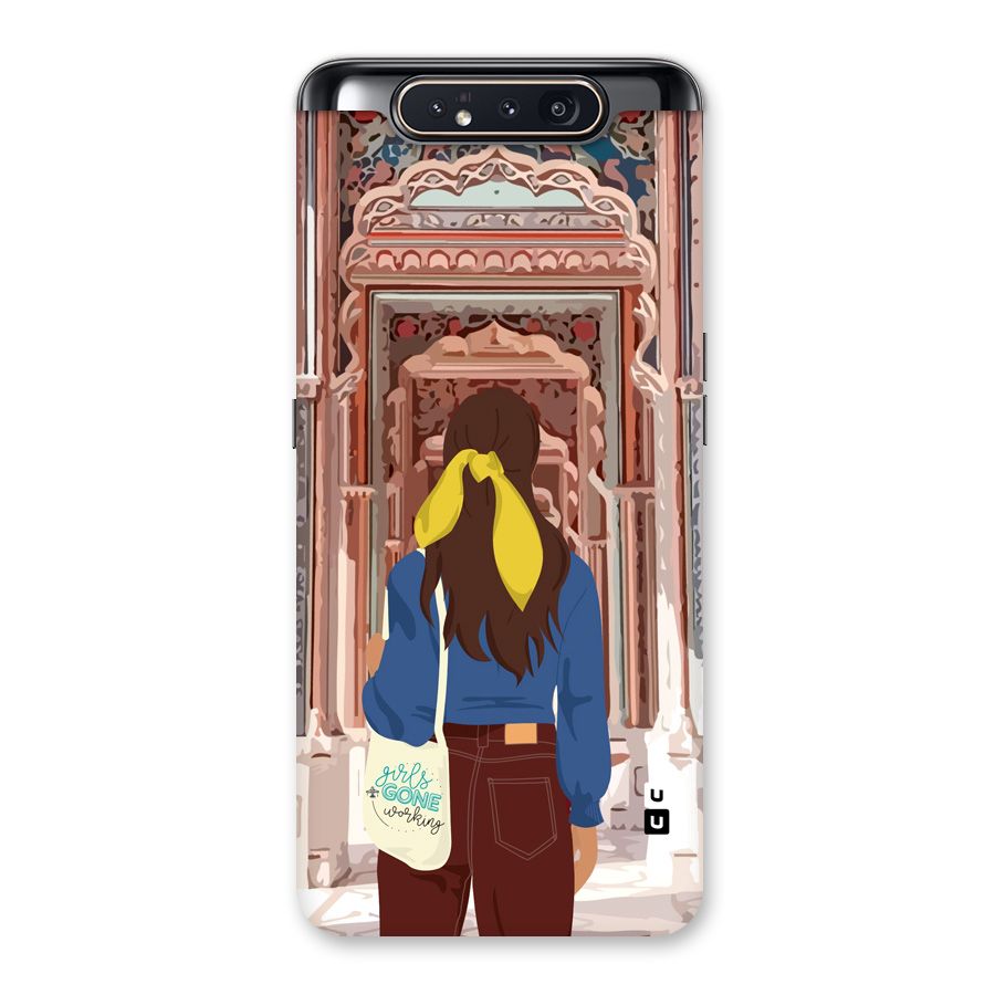 wonderful Girl Back Case for Galaxy A80