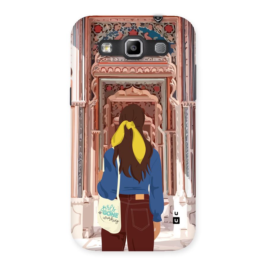 wonderful Girl Back Case for Galaxy Grand Quattro