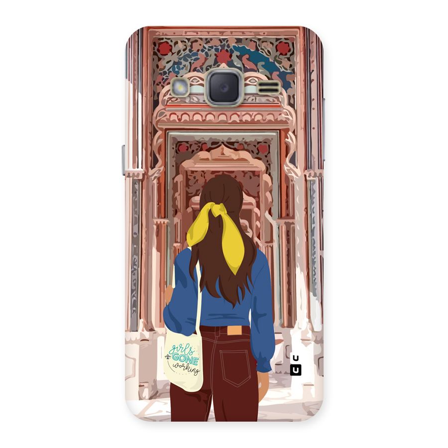 wonderful Girl Back Case for Galaxy J2