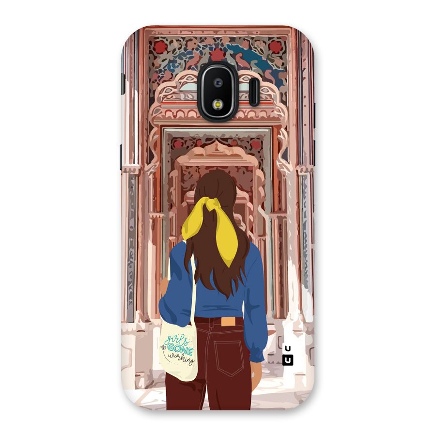 wonderful Girl Back Case for Galaxy J2 Pro 2018