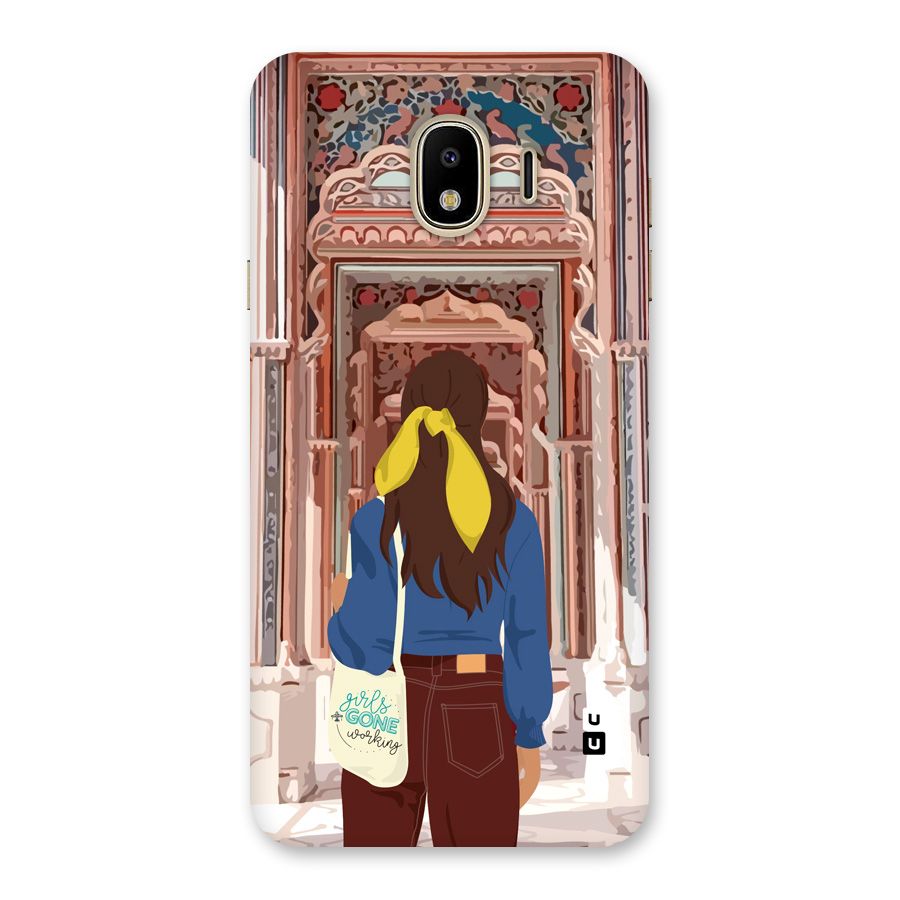 wonderful Girl Back Case for Galaxy J4