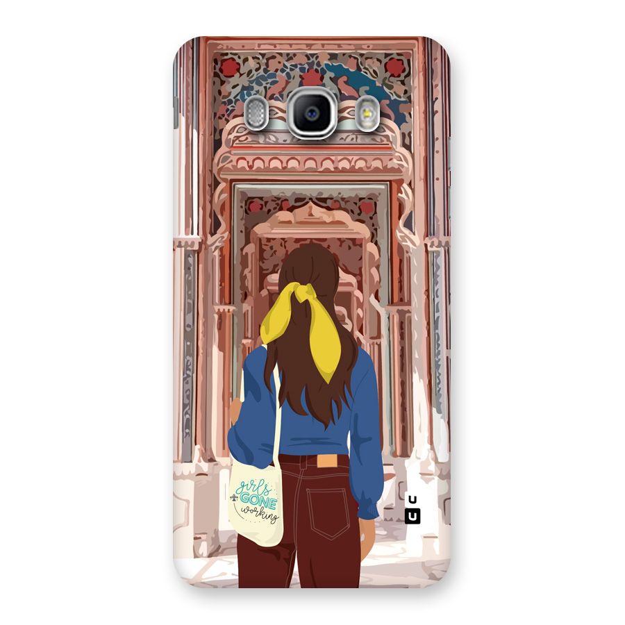 wonderful Girl Back Case for Galaxy J5 2016