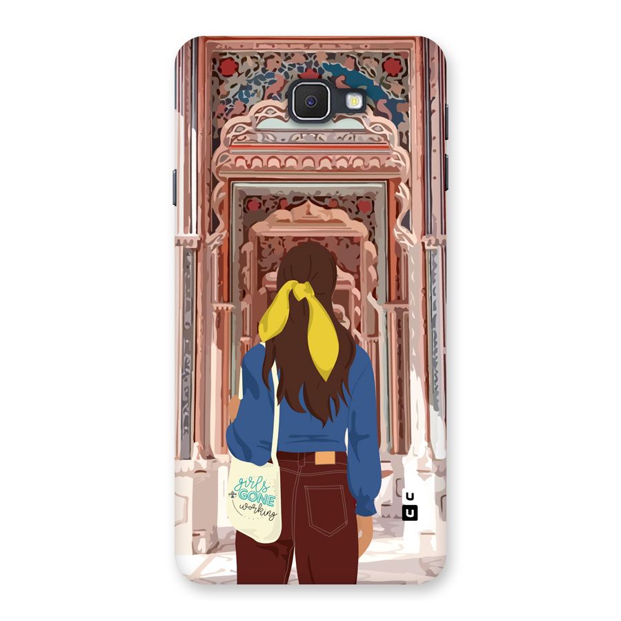 wonderful Girl Back Case for Galaxy J7 Prime
