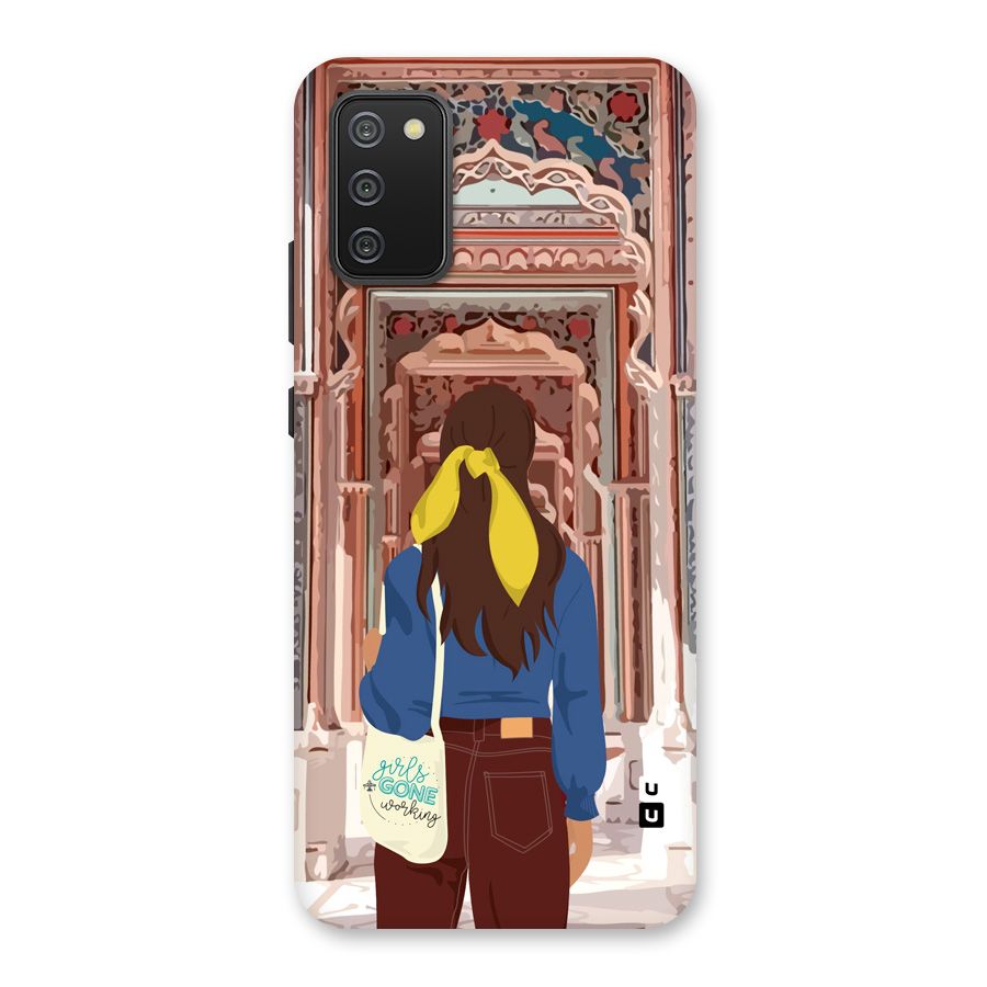 wonderful Girl Back Case for Galaxy M02s