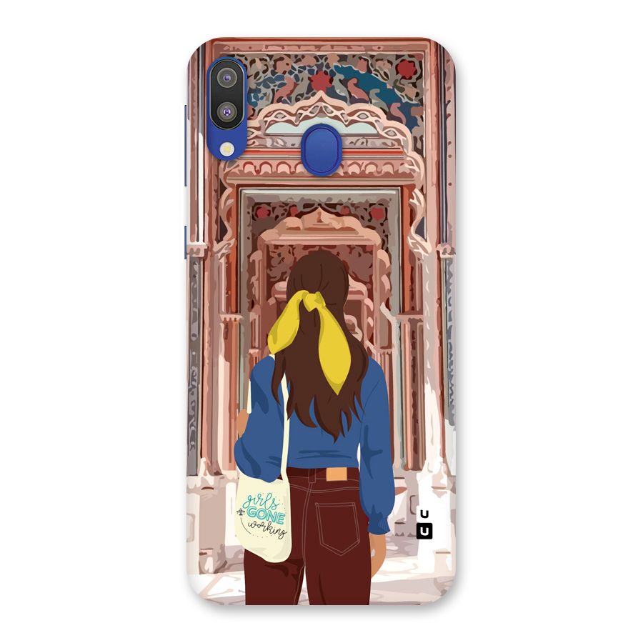 wonderful Girl Back Case for Galaxy M20