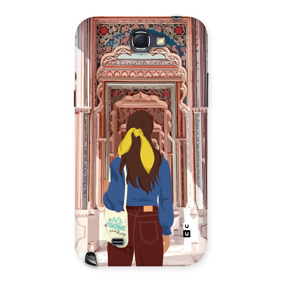 wonderful Girl Back Case for Galaxy Note 2