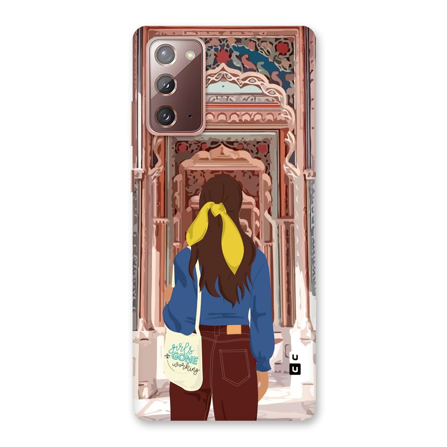 wonderful Girl Back Case for Galaxy Note 20