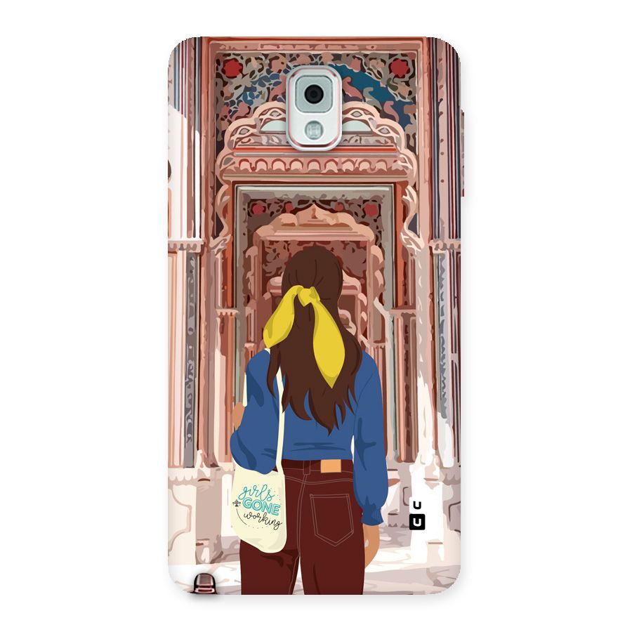 wonderful Girl Back Case for Galaxy Note 3