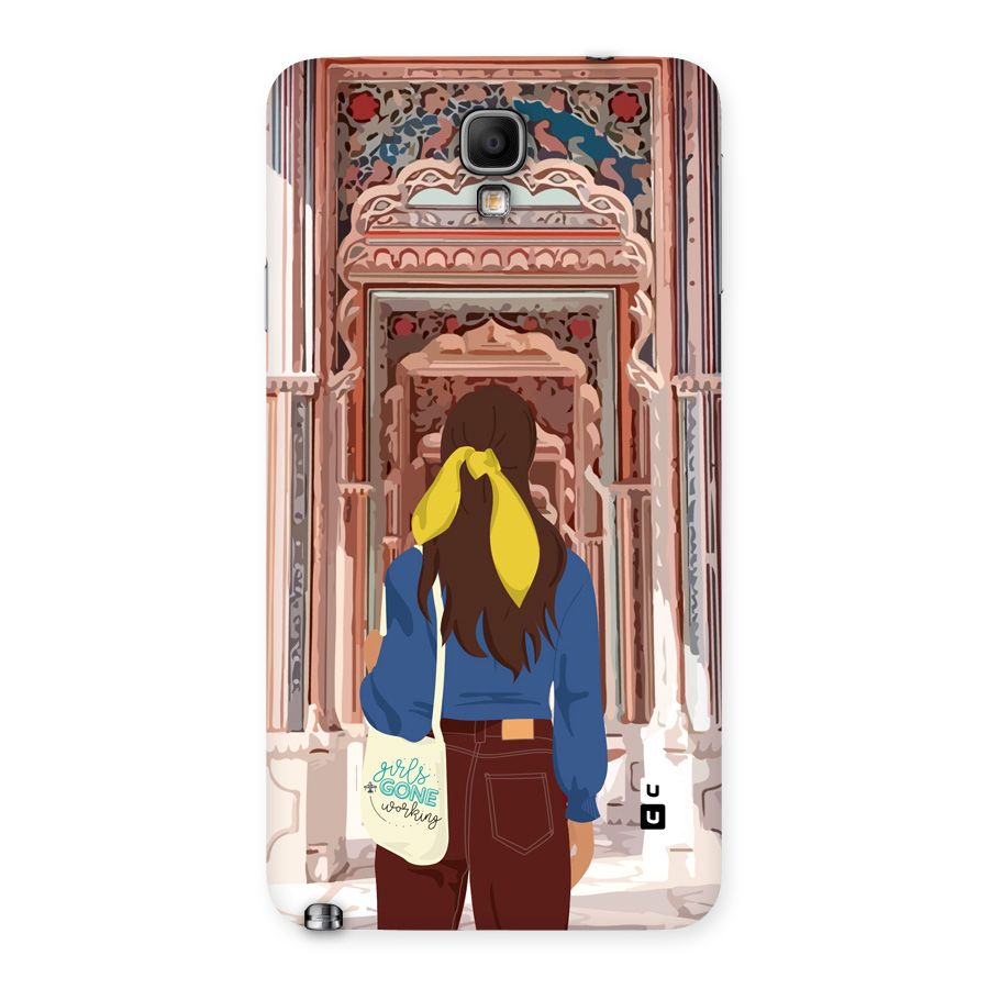 wonderful Girl Back Case for Galaxy Note 3 Neo