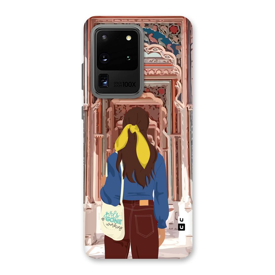 wonderful Girl Back Case for Galaxy S20 Ultra
