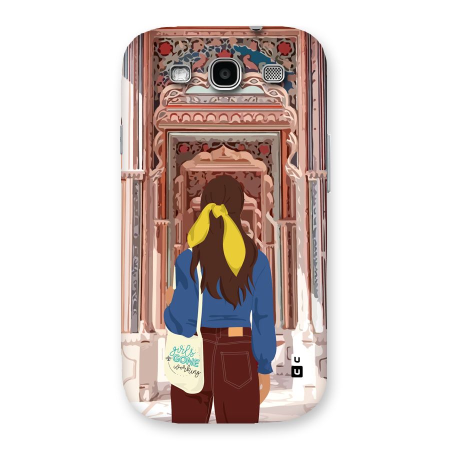 wonderful Girl Back Case for Galaxy S3