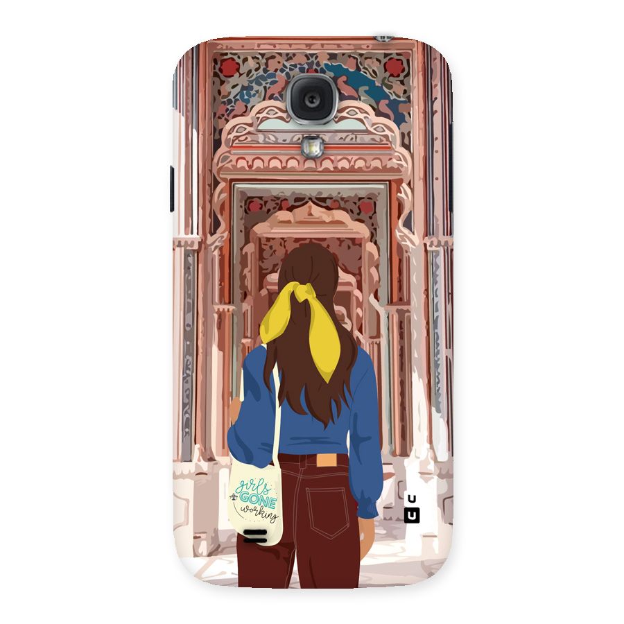 wonderful Girl Back Case for Galaxy S4
