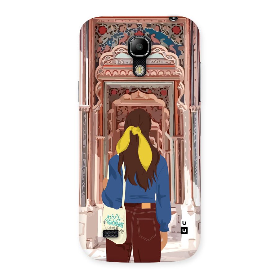 wonderful Girl Back Case for Galaxy S4 Mini