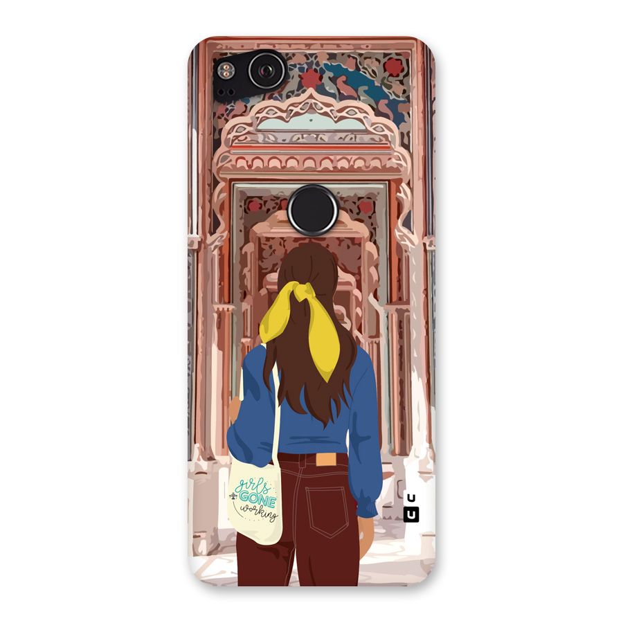 wonderful Girl Back Case for Google Pixel 2