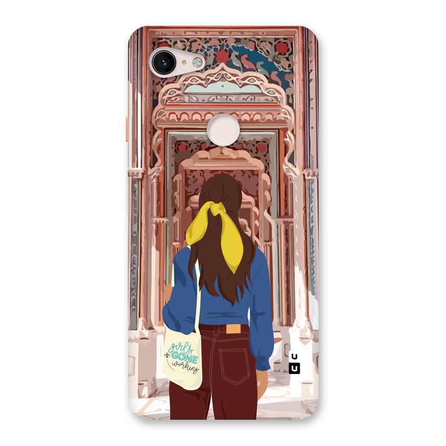 wonderful Girl Back Case for Google Pixel 3 XL
