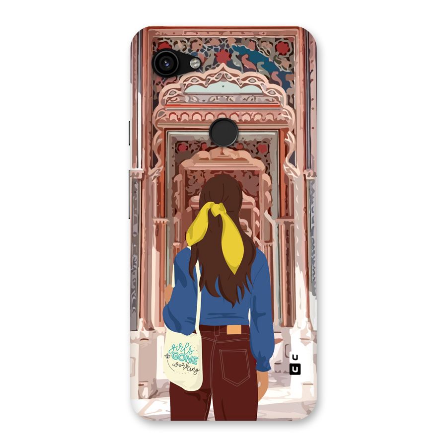 wonderful Girl Back Case for Google Pixel 3a XL