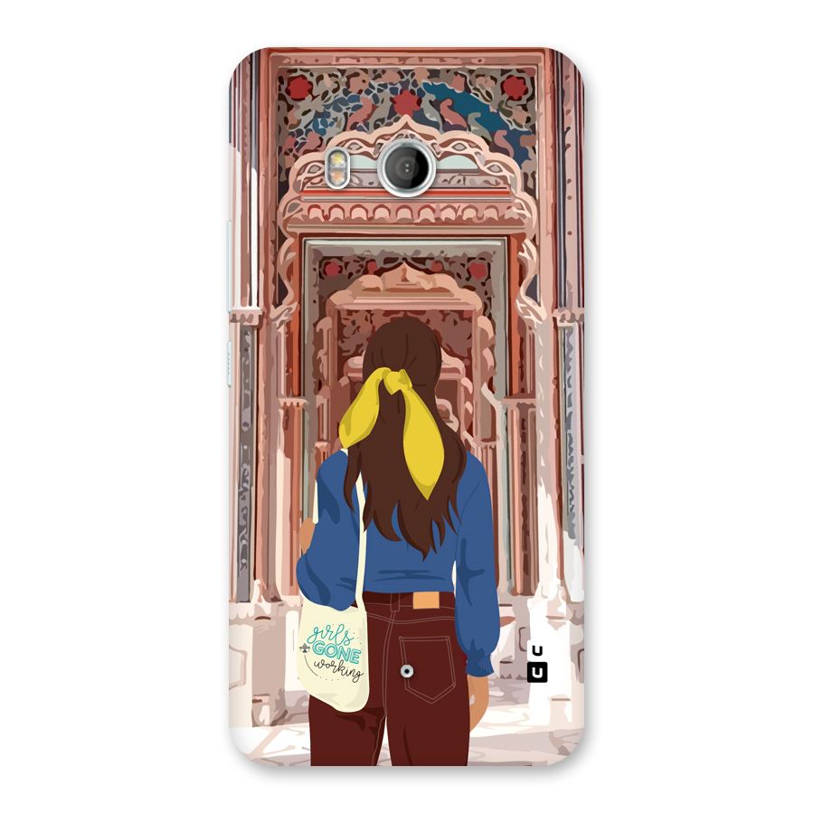 wonderful Girl Back Case for HTC U11