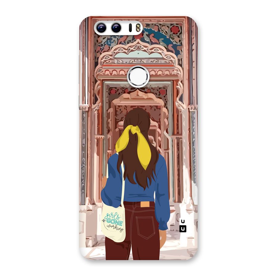 wonderful Girl Back Case for Honor 8