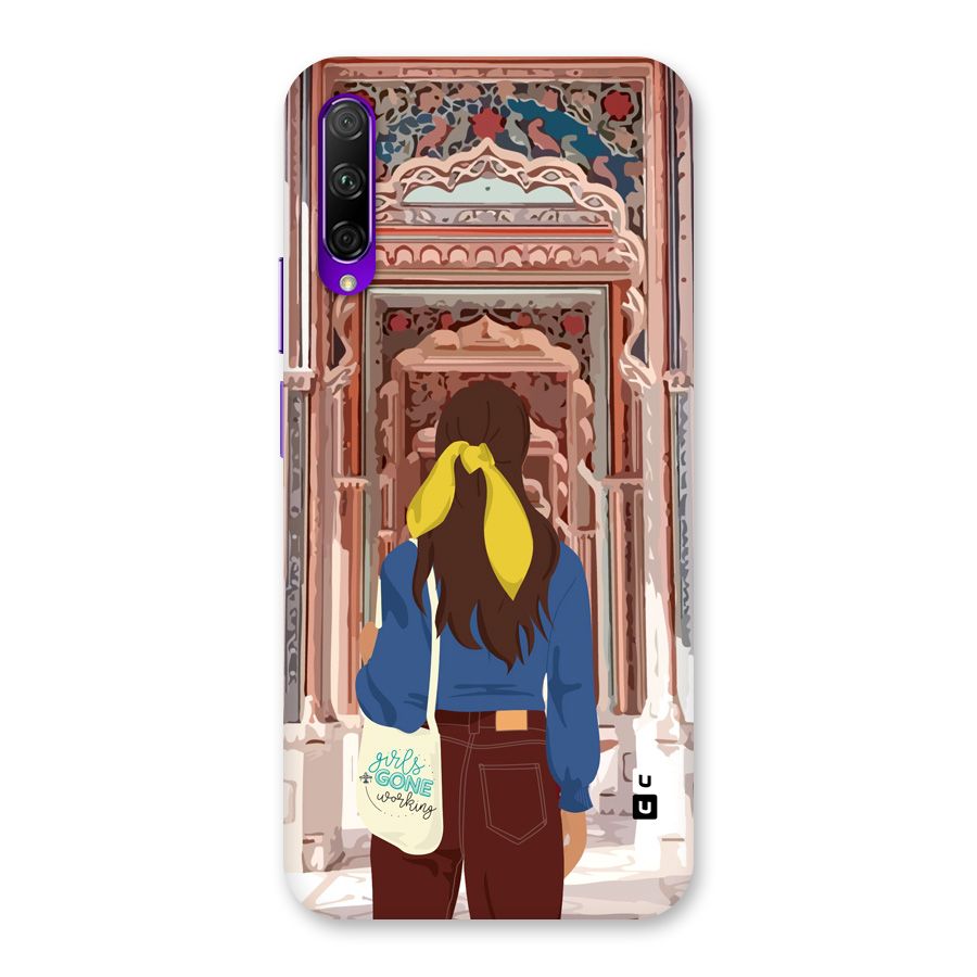 wonderful Girl Back Case for Honor 9X Pro