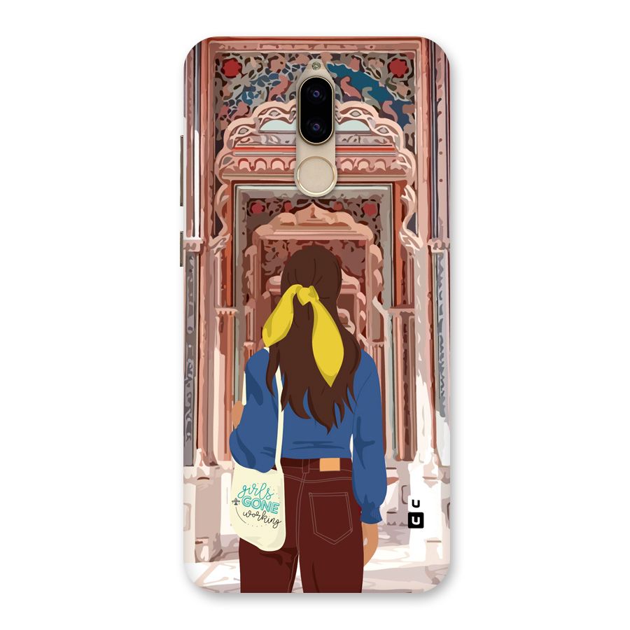 wonderful Girl Back Case for Honor 9i