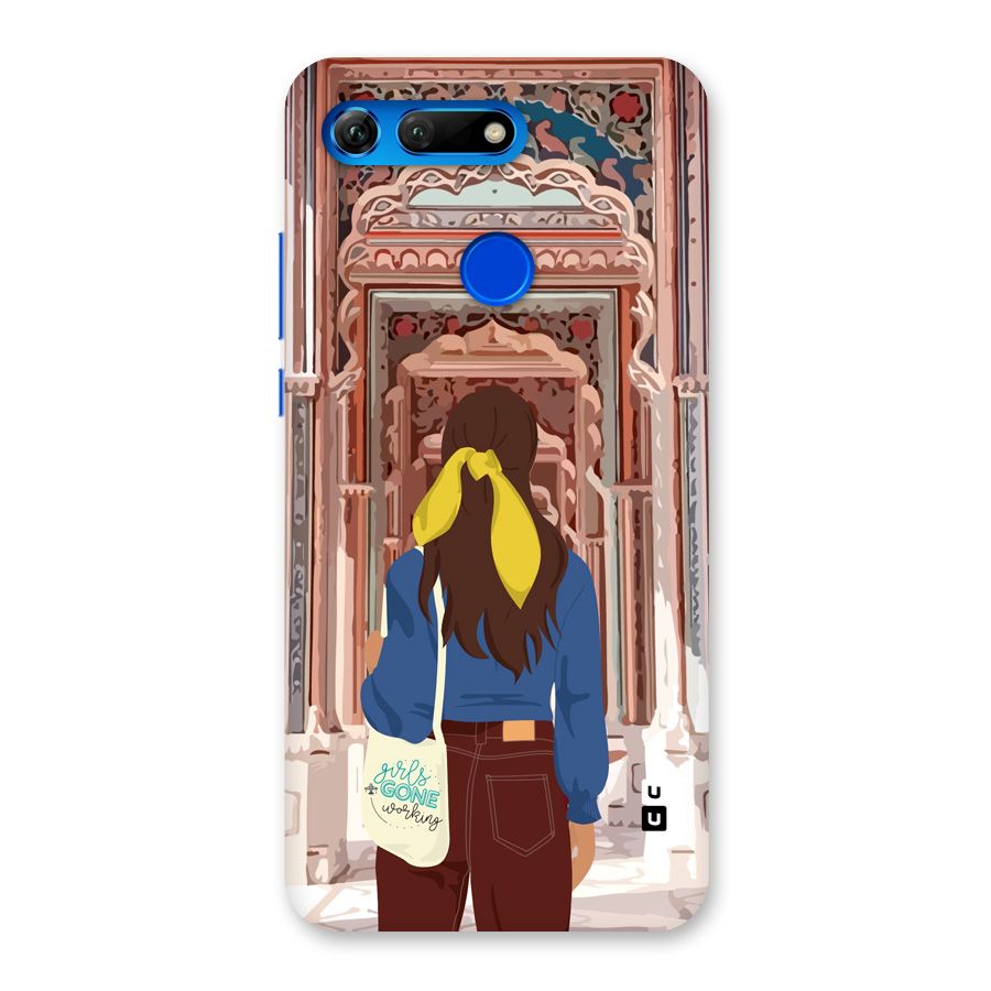 wonderful Girl Back Case for Honor View 20