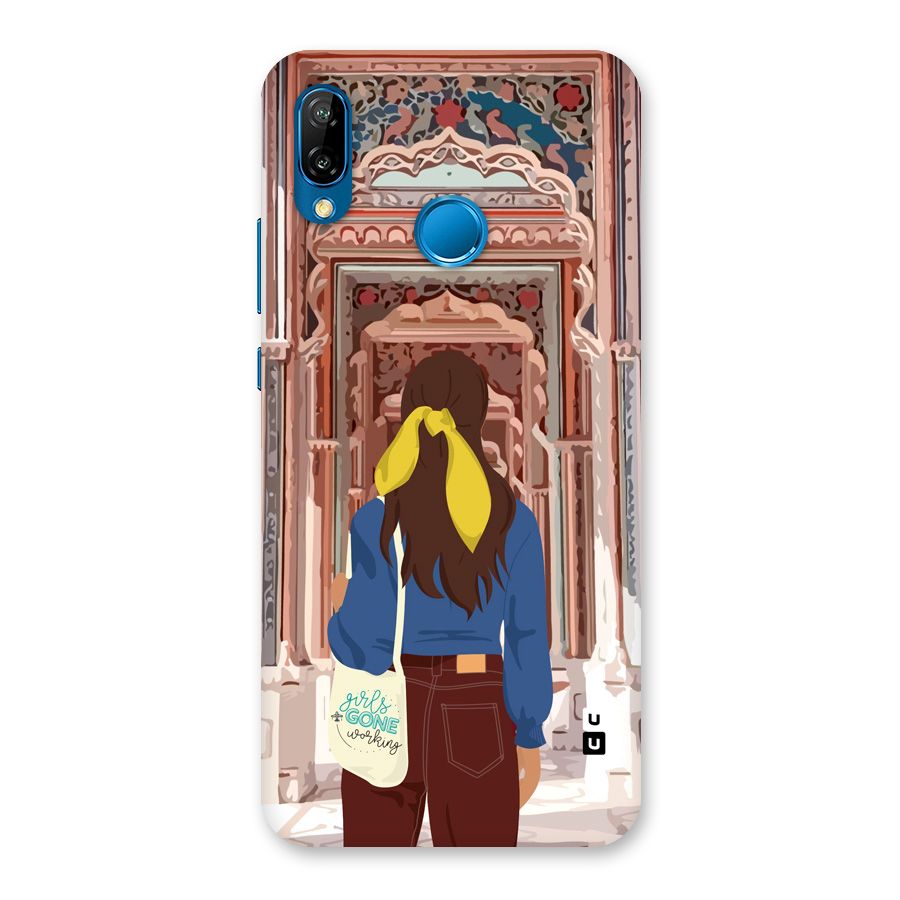 wonderful Girl Back Case for Huawei P20 Lite