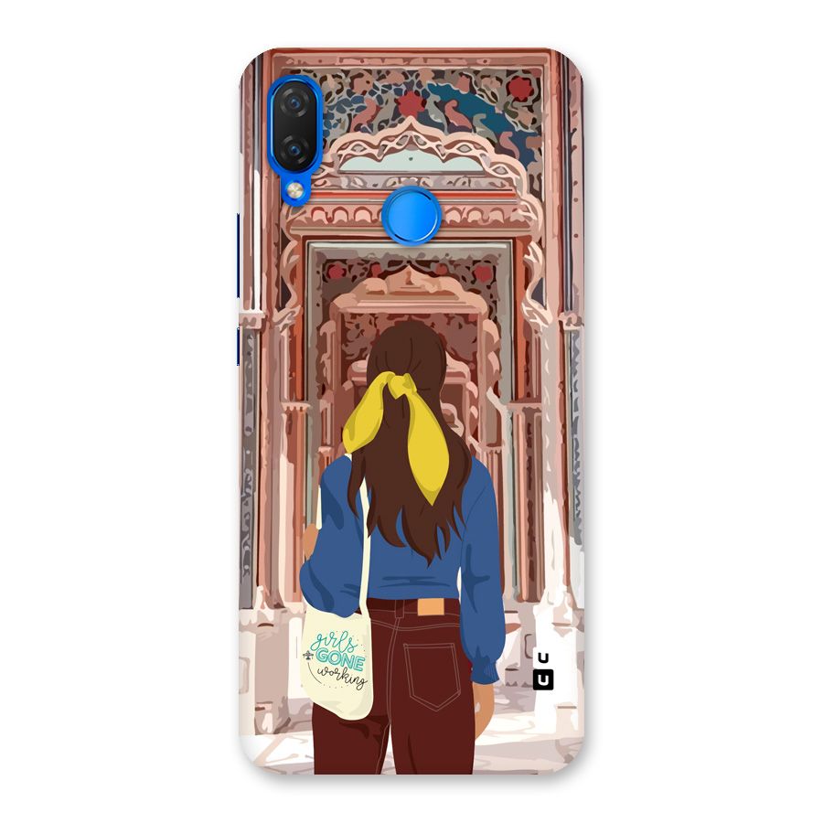 wonderful Girl Back Case for Huawei P Smart+