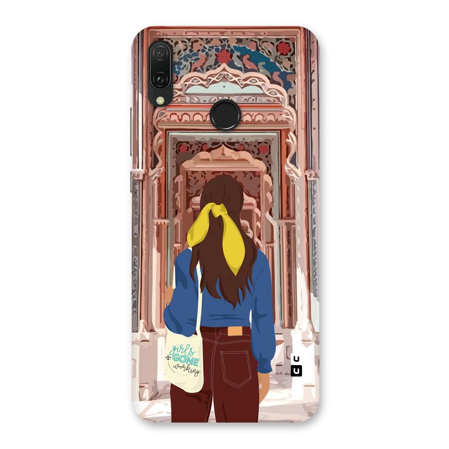 wonderful Girl Back Case for Huawei Y9 (2019)