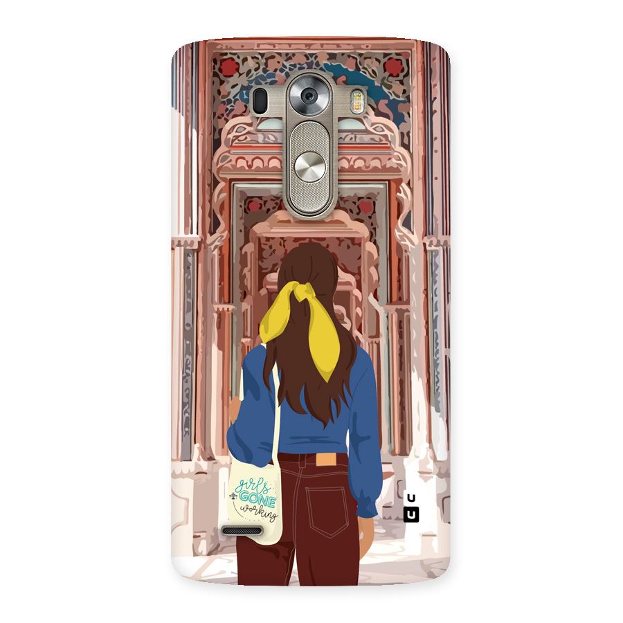 wonderful Girl Back Case for LG G3