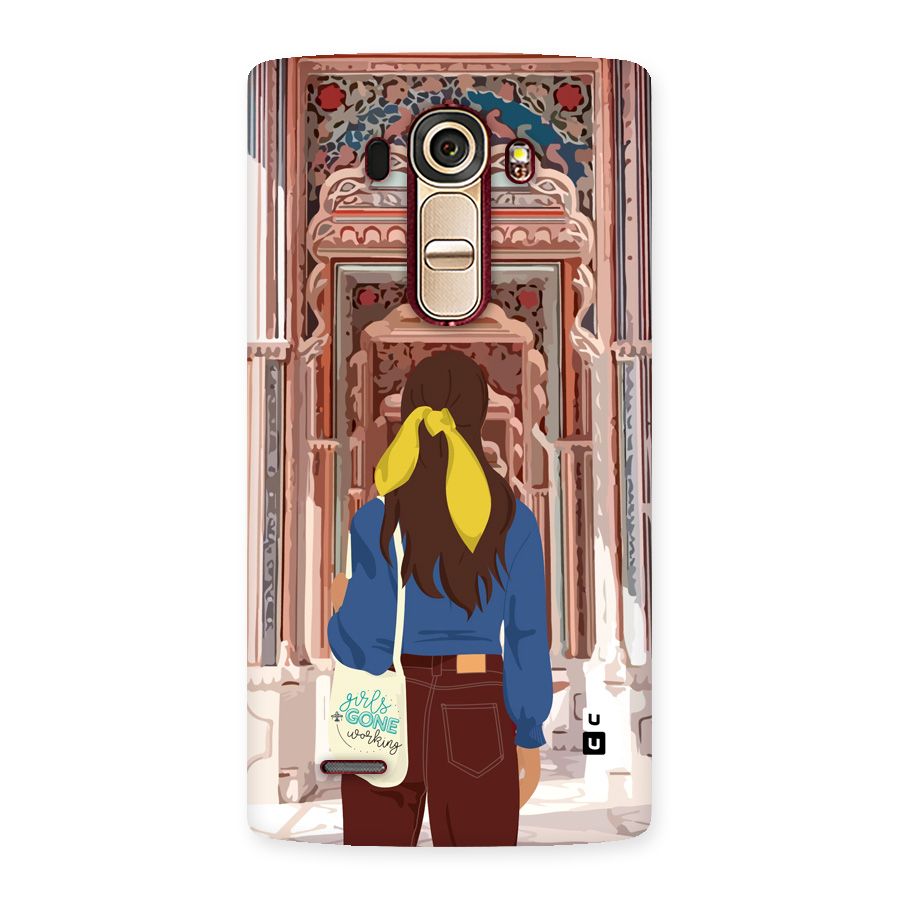 wonderful Girl Back Case for LG G4