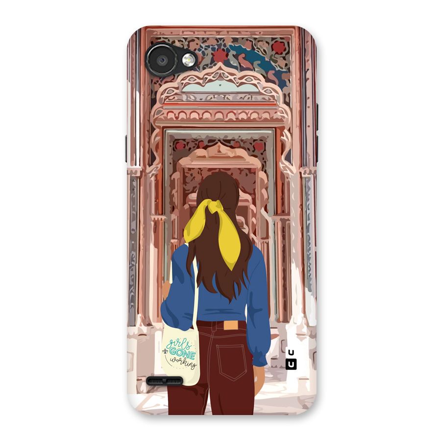 wonderful Girl Back Case for LG Q6