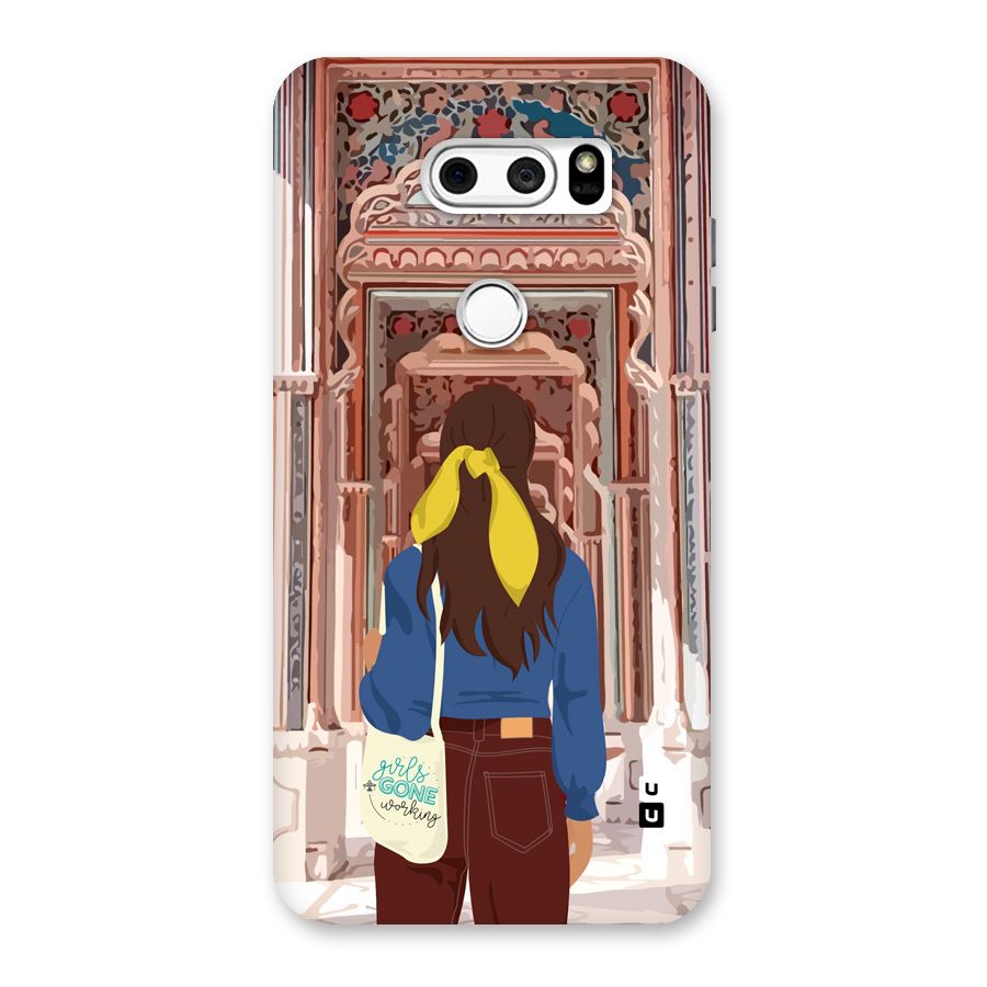 wonderful Girl Back Case for LG V30