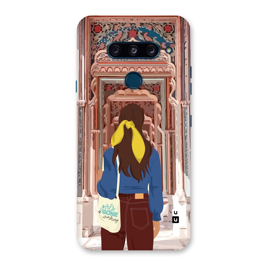wonderful Girl Back Case for LG  V40 ThinQ
