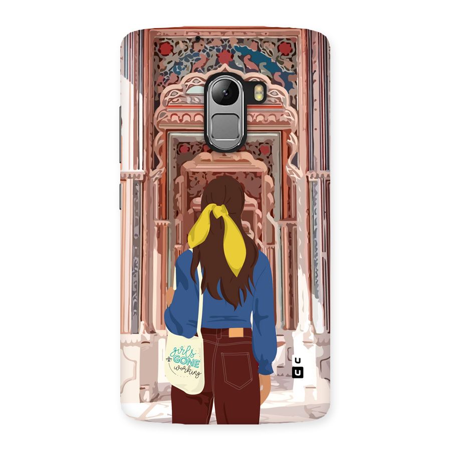 wonderful Girl Back Case for Lenovo K4 Note