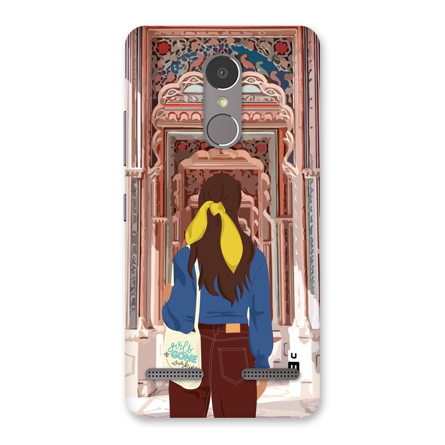 wonderful Girl Back Case for Lenovo K6 Power