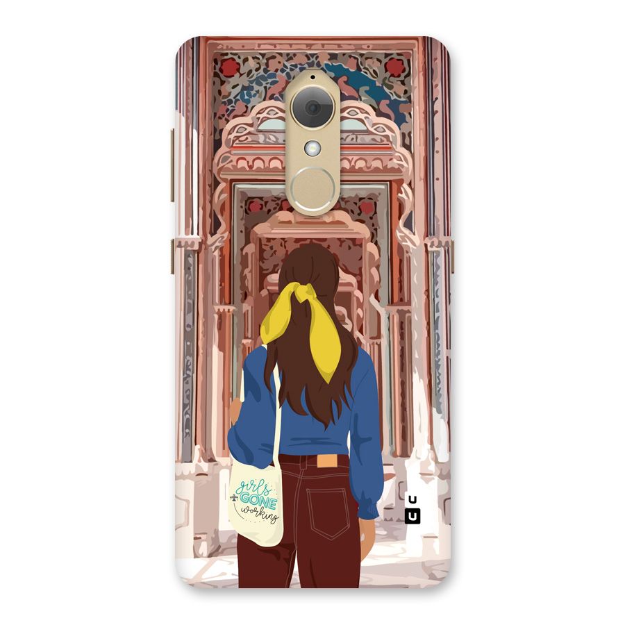 wonderful Girl Back Case for Lenovo K8