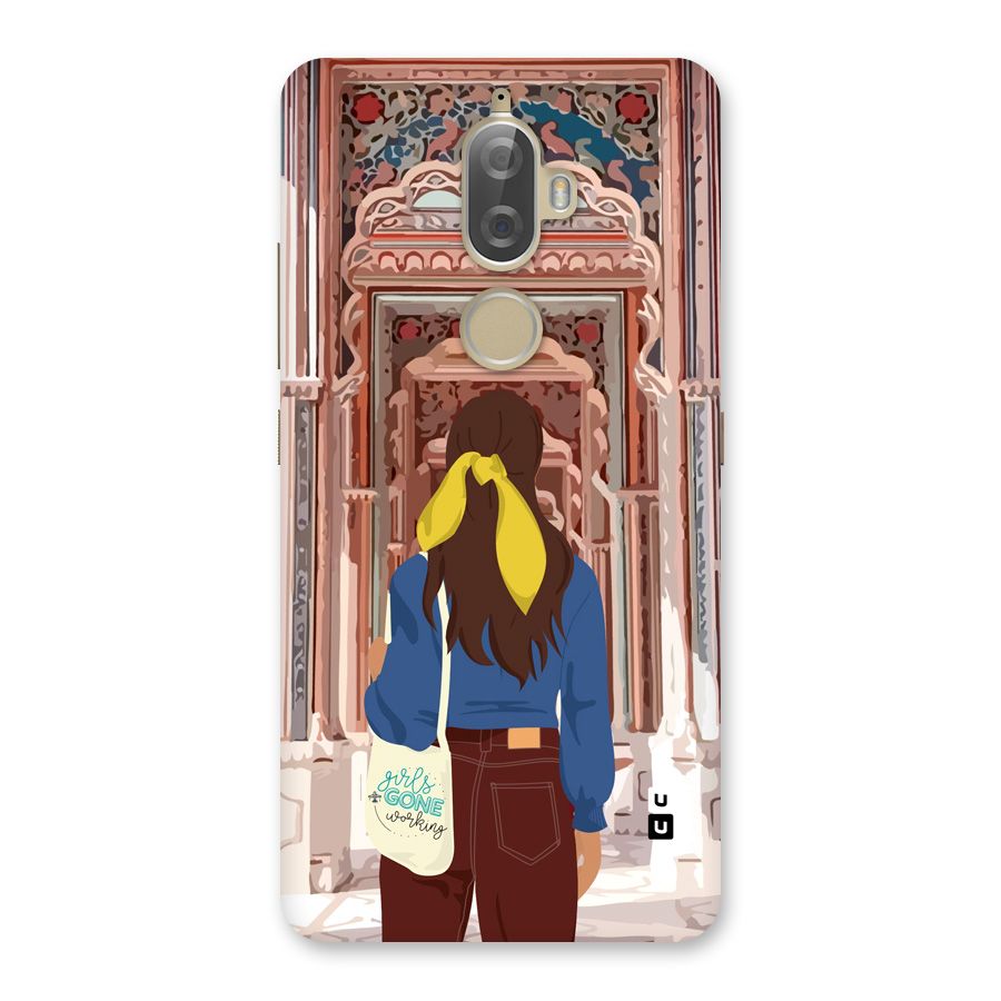wonderful Girl Back Case for Lenovo K8 Plus
