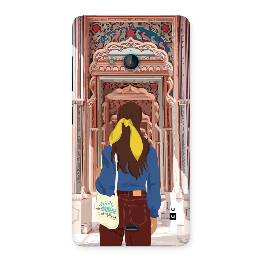 wonderful Girl Back Case for Lumia 540