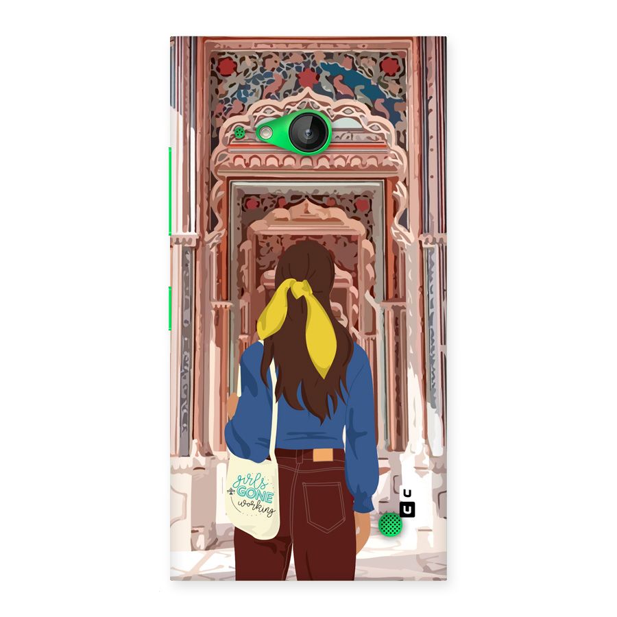 wonderful Girl Back Case for Lumia 730